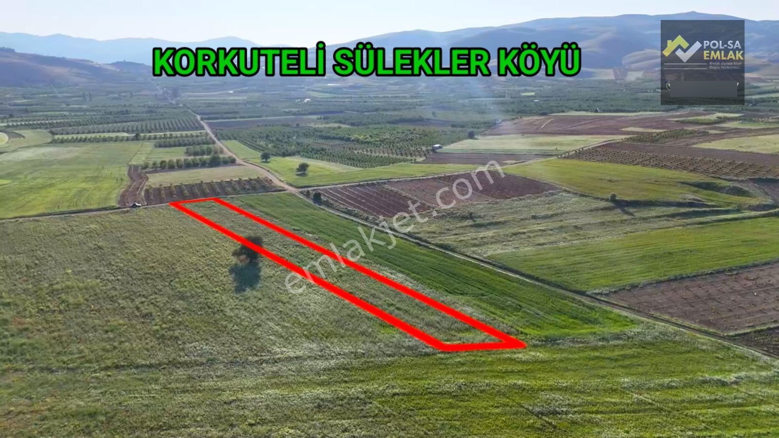 Korkuteli Sülekler De Satılık 2.277m2 Tarla Resmi Yolu Var - Görsel 4