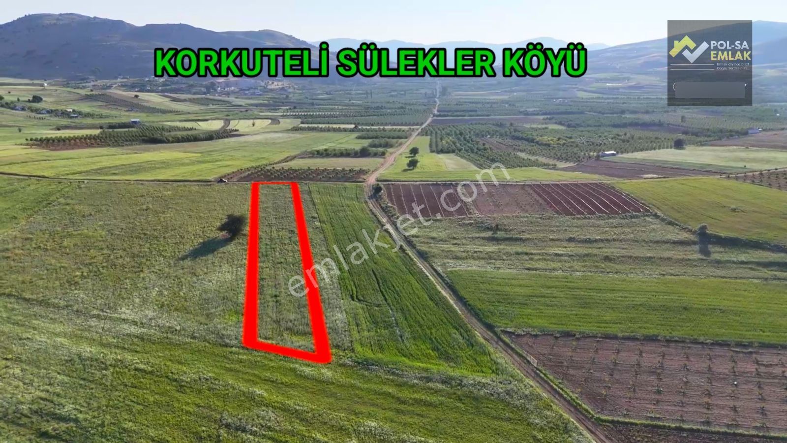 Korkuteli Sülekler De Satılık 2.277m2 Tarla Resmi Yolu Var - Görsel 5