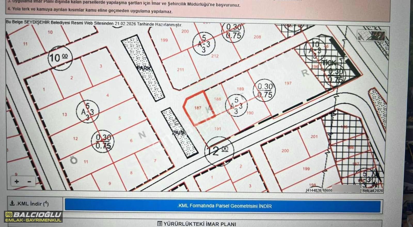 Balcıoğlundan Kızılcalarda Satılık Arsa - Görsel 10