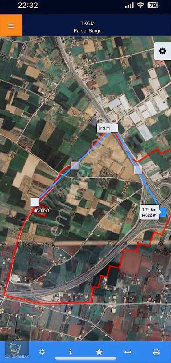 Aliağa Menemen Arasında Hatundere Mevkiinde Satılık Arazi - Görsel 2