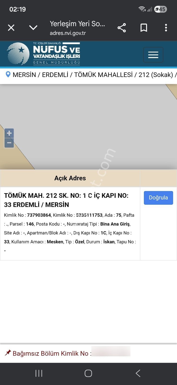 Sahibinden Tömük De Eşyalı Satılık Sıfır 1+1 Daire - Görsel 15