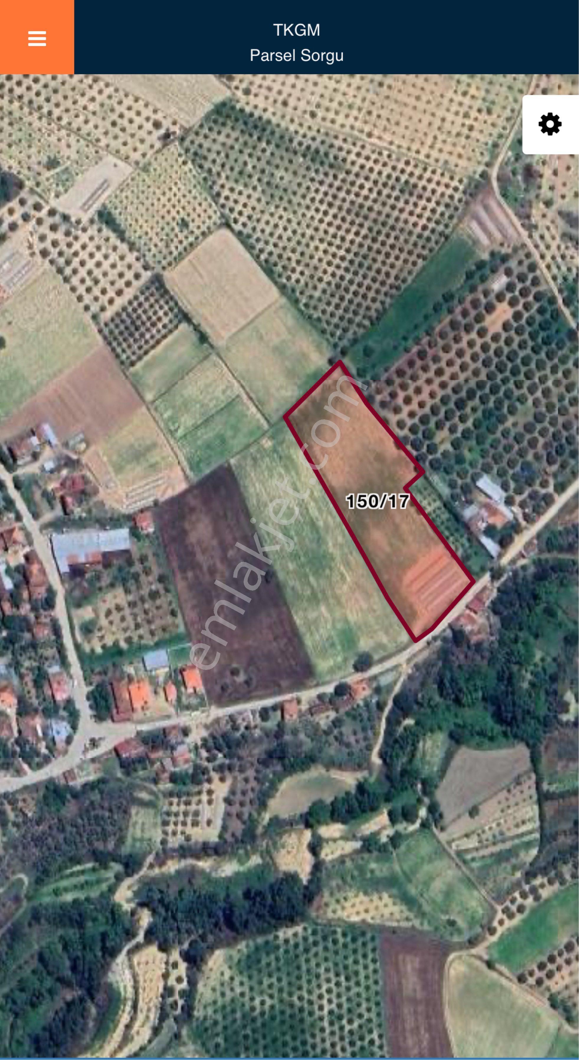 Aydın Karacasu Güzelbeyli Köyü’nde Yola Sıfır 8.283m² İmara Açık Yatırımlık Arazi
