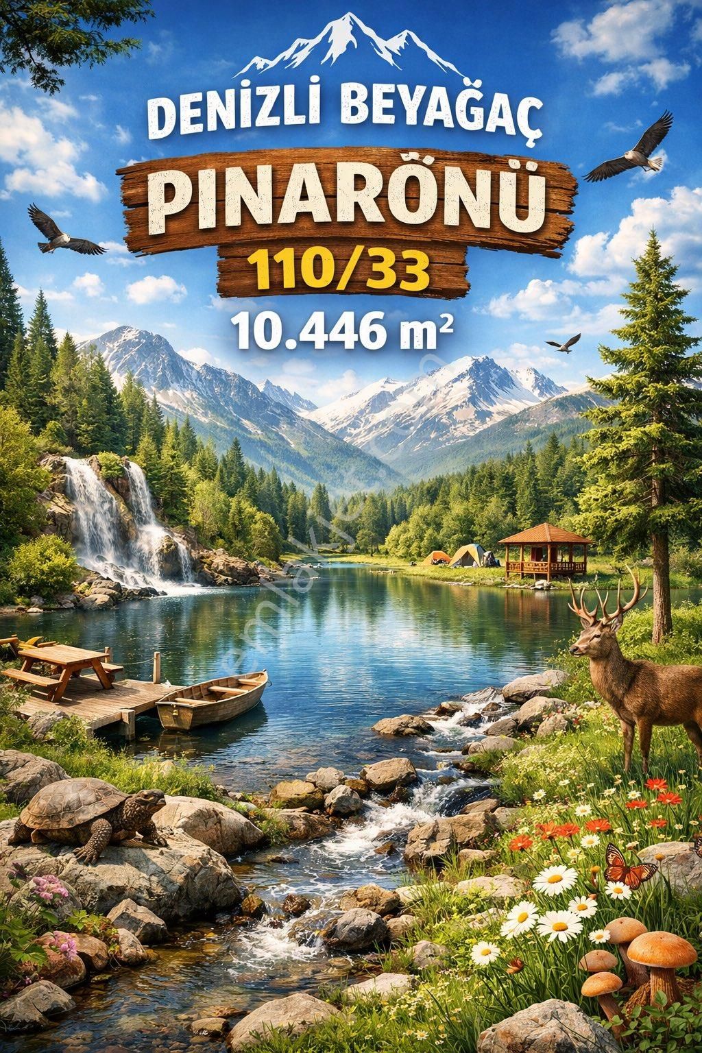 Beyağaçta 10.446 M2 Arazi Bizden Uyguna Satan Yok Büyük Fırsat.