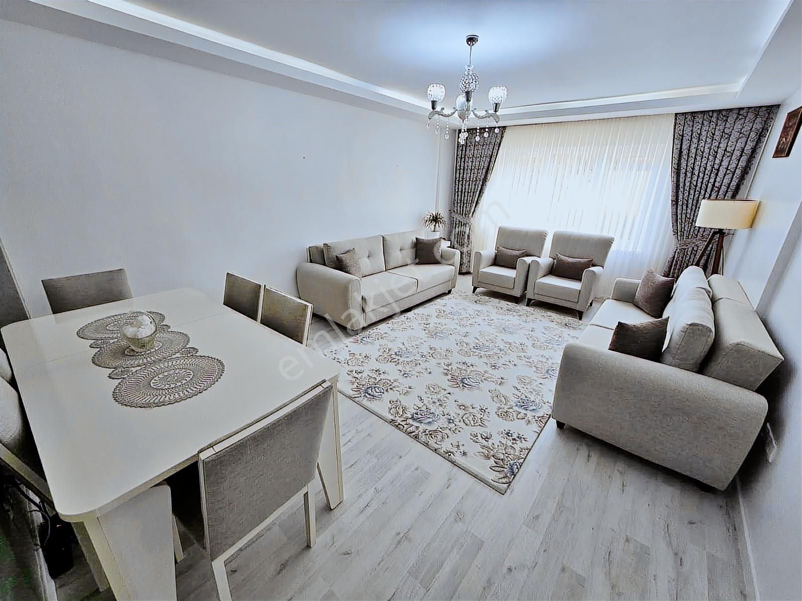 Ahimesut'ta Site İçi Krediye Uygun 3+1 Ful Yapılı Ön Cephe Daire - Görsel 2