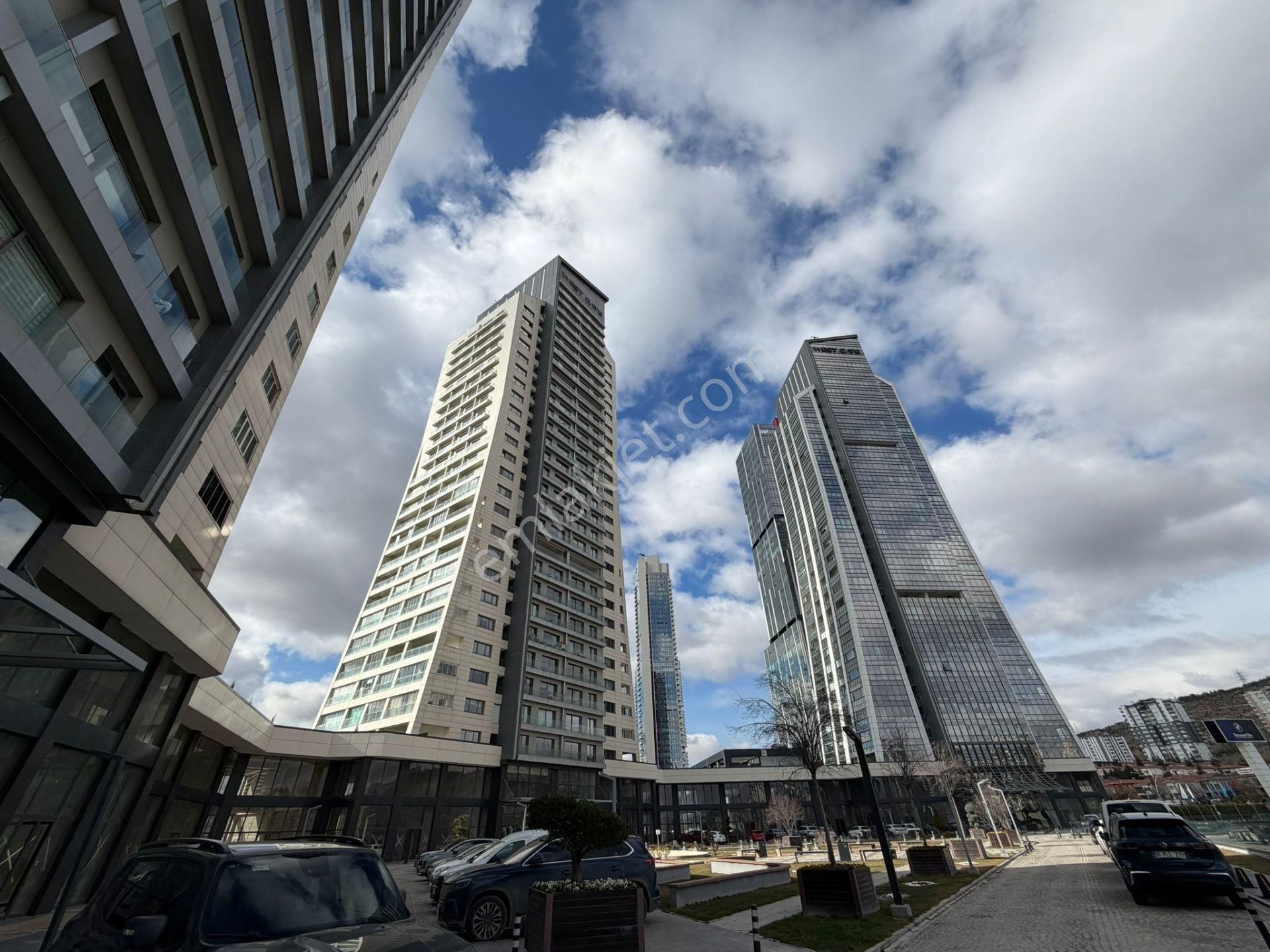 Eskişehir Yolu West Gate Rezidans'ta Eşyalı 1+1 Kiralık Daire