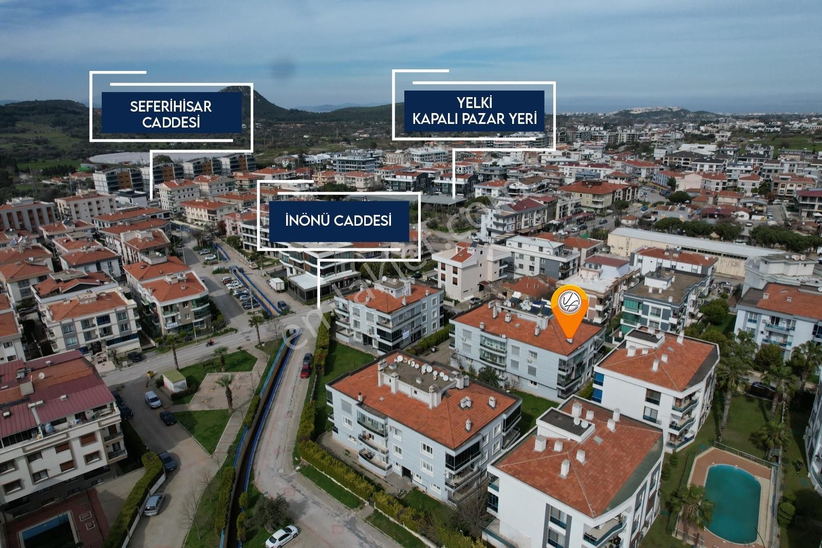 Güzelbahçe Yelki Mahallesi Site İçerisinde Satılık 3+1 Daire - Görsel 4