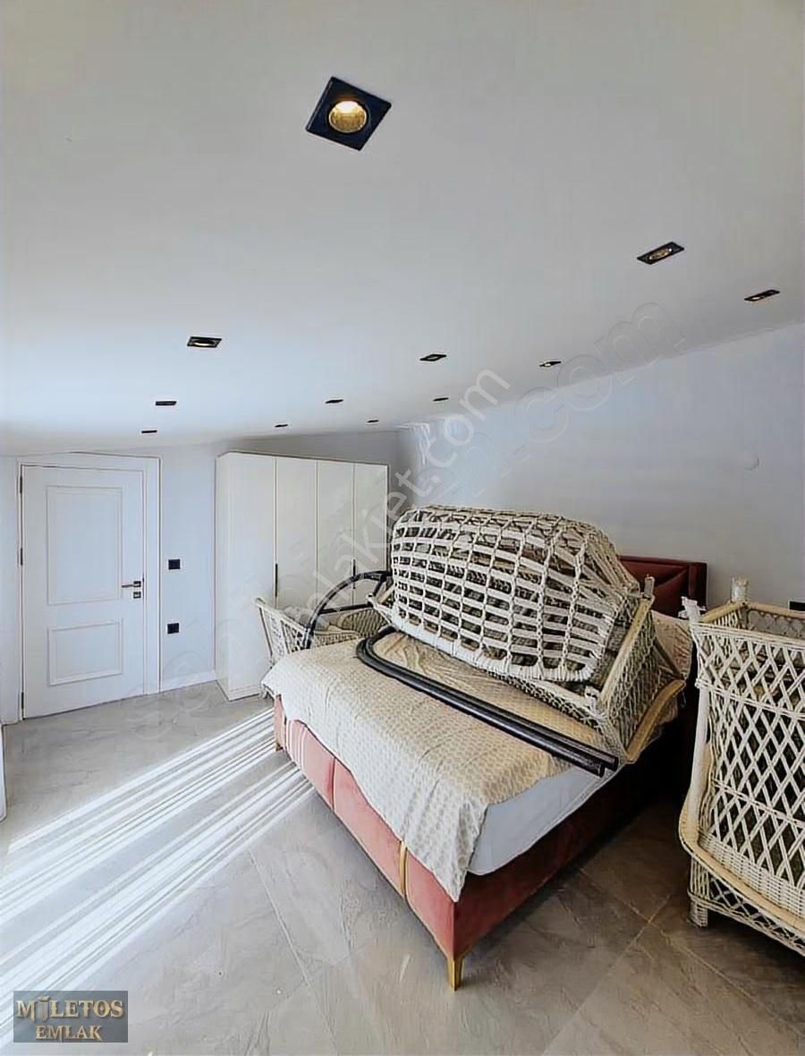 Didim Mavisehirde Denize 140 Mt Eşyalı Satılık Villa - Görsel 25