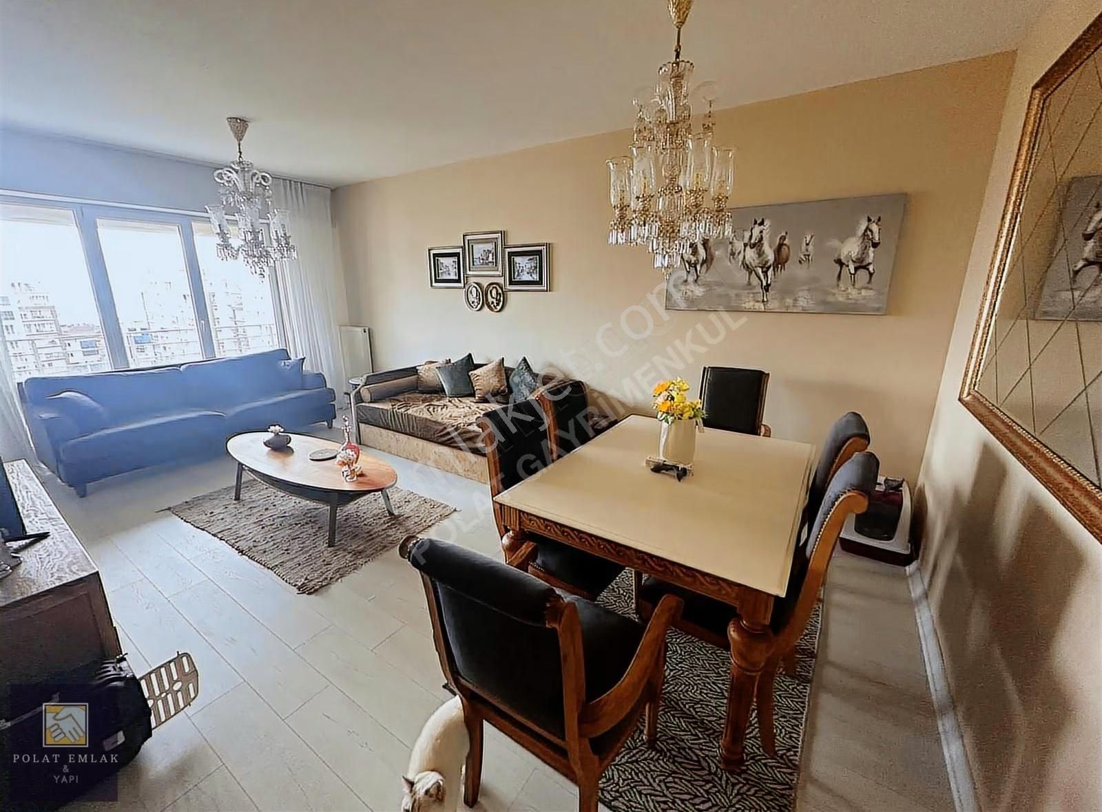 Kiralık- 2+1- 115 M2- Sur Yapı Adapark Sitesi-full Eşyalı-balkon