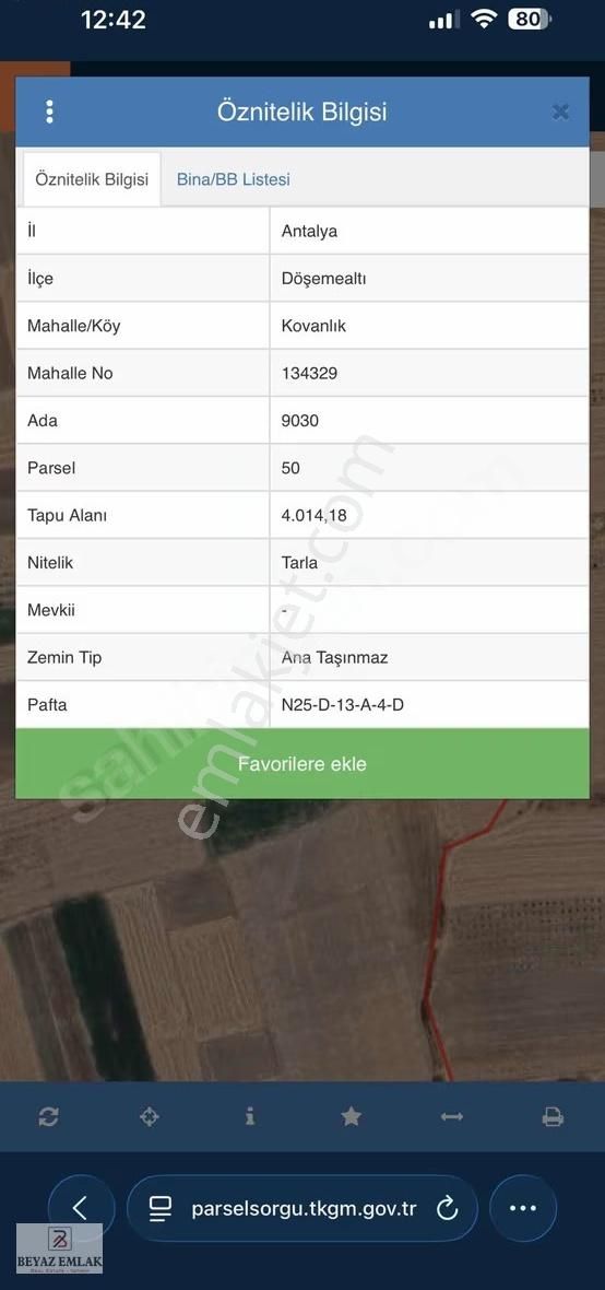 Kovanlık'ta 4000 M2 Ana Yola Yakın Tek Tapu Fırsat Arazi - Görsel 6