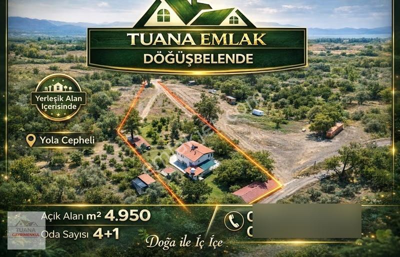 Tuana Emlak'tan Döğüşbelende 4.950 M² Arazi İçinde Müstakil Ev - Görsel 3