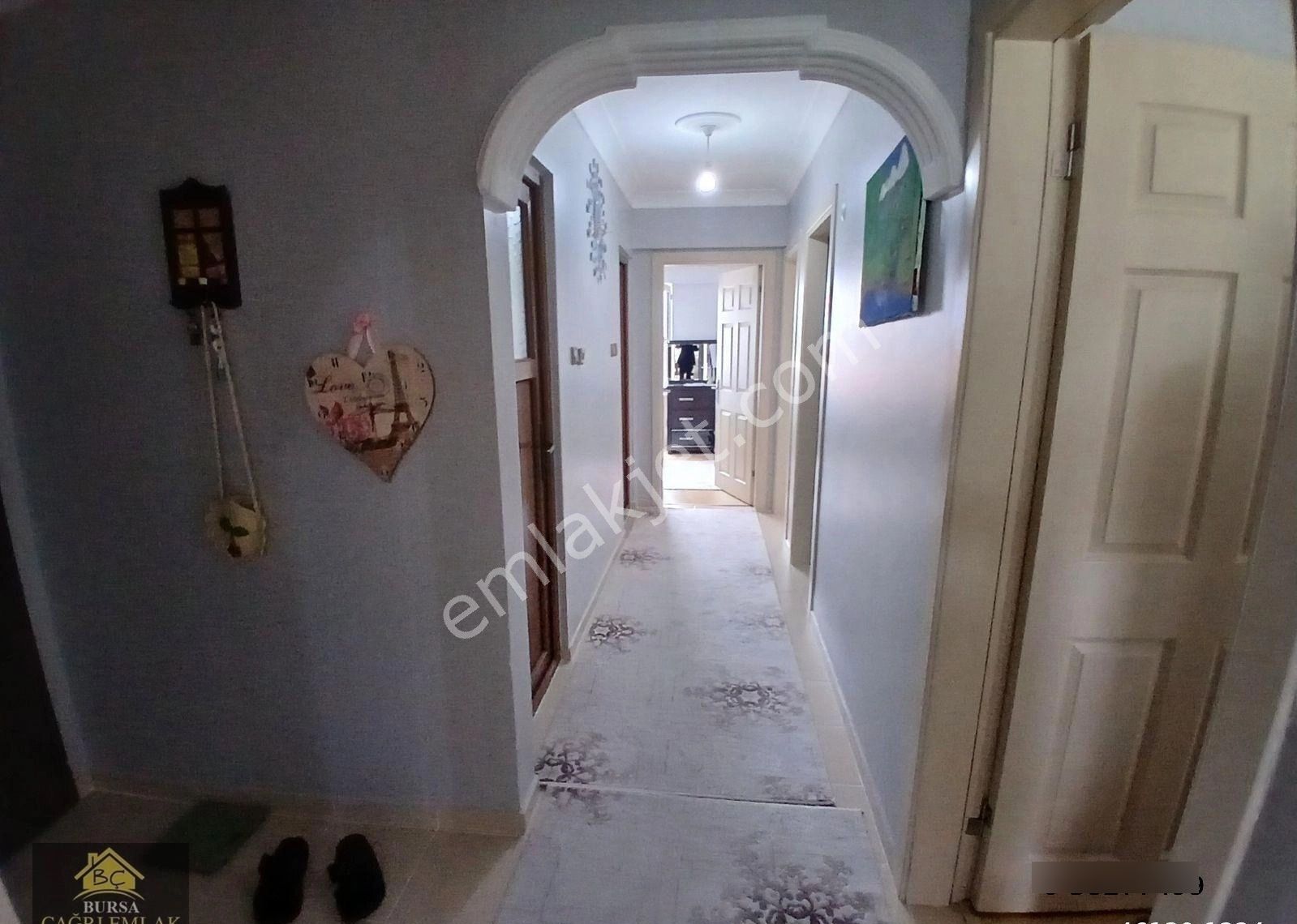 Bursa Yıldırım Erikli Bağlaraltında Asansörlü 3+1 Manzarlı Daire - Görsel 16