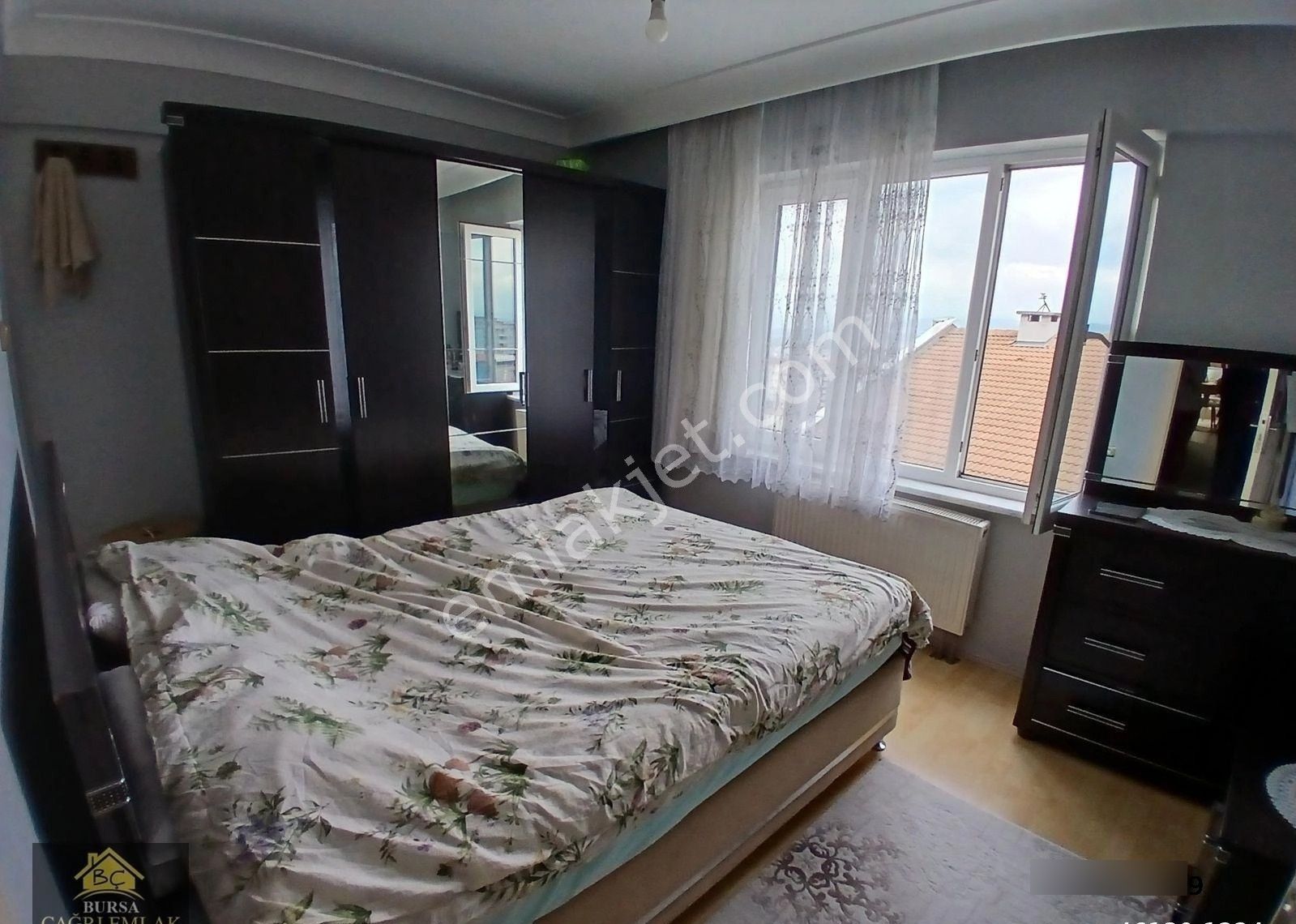 Bursa Yıldırım Erikli Bağlaraltında Asansörlü 3+1 Manzarlı Daire - Görsel 13