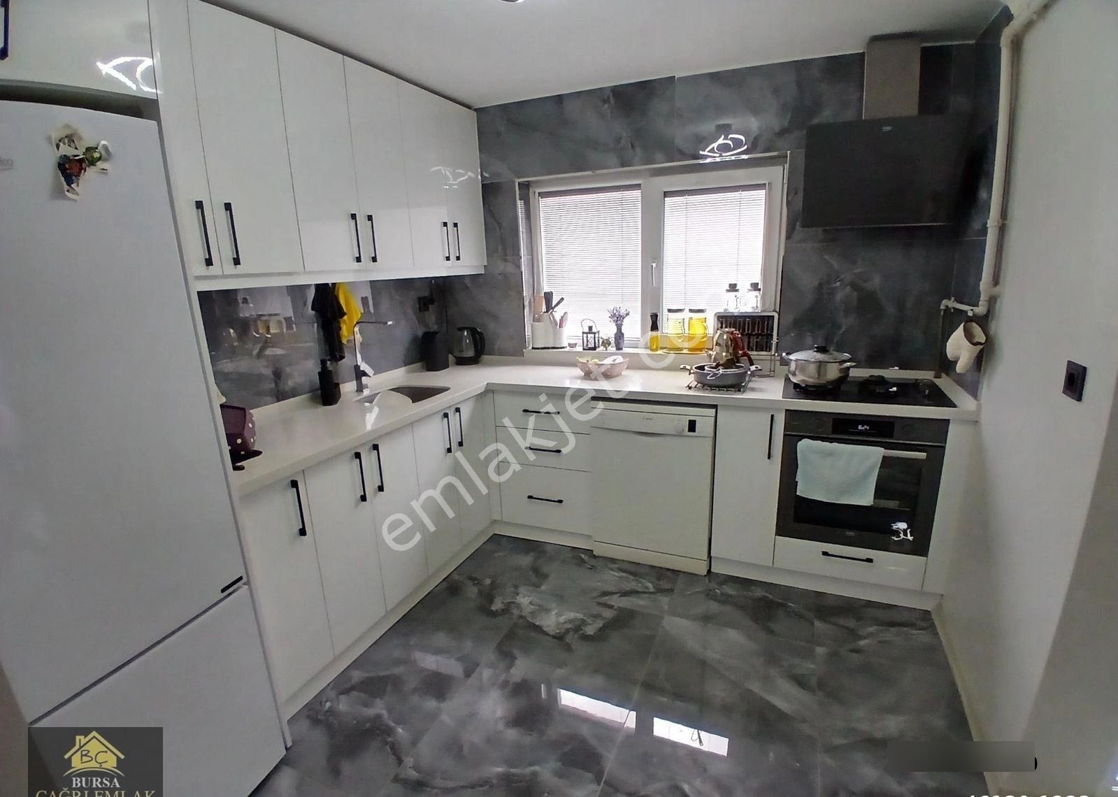 Bursa Yıldırım Davutdede De Asansörlü 3+1 Masrafsız Daire - Görsel 11