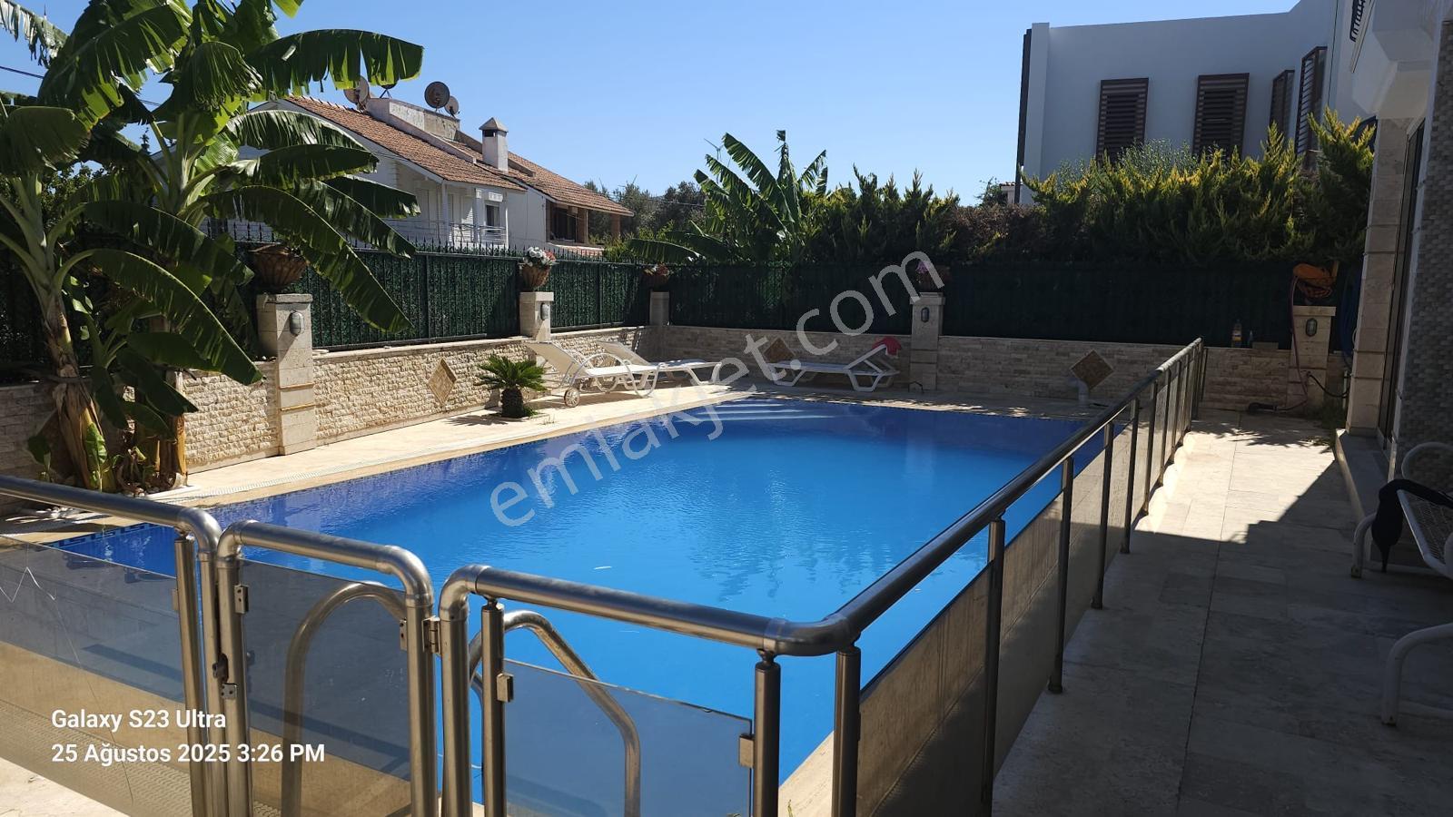 Çeşme Ilıca Yıldızburnu Mevkiine Yakın Sezonluk Kiralık Villa - Görsel 17