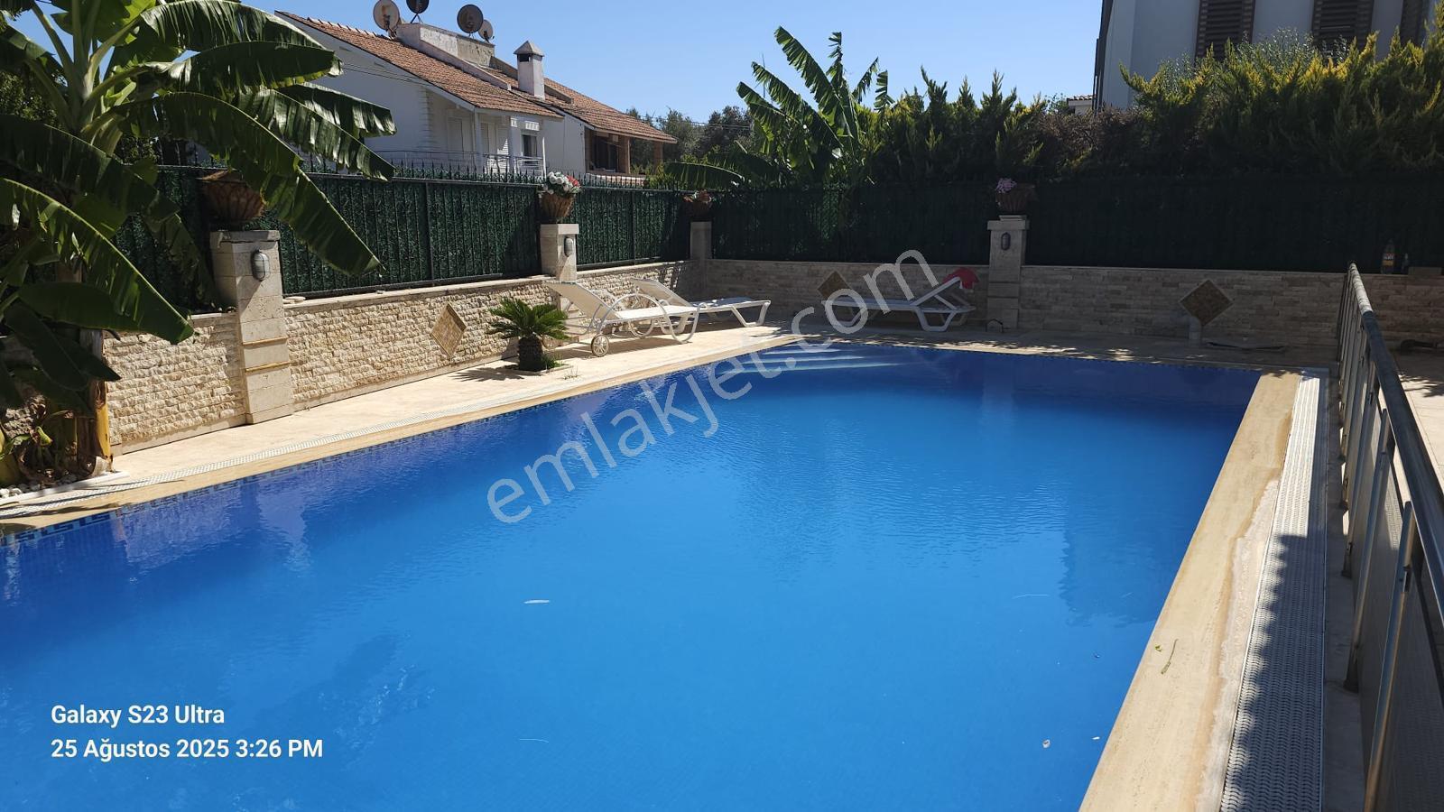Çeşme Ilıca Yıldızburnu Mevkiine Yakın Sezonluk Kiralık Villa - Görsel 16