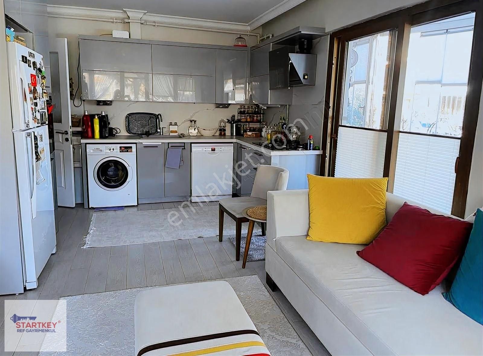 Yenifoçada Full Tadilatlı, Eşyalı Bahçe Katı 2+1 Daire - Görsel 10