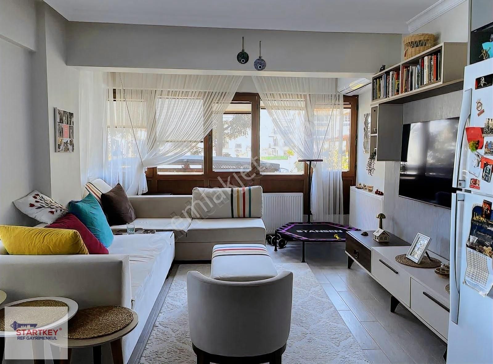 Yenifoçada Full Tadilatlı, Eşyalı Bahçe Katı 2+1 Daire - Görsel 5