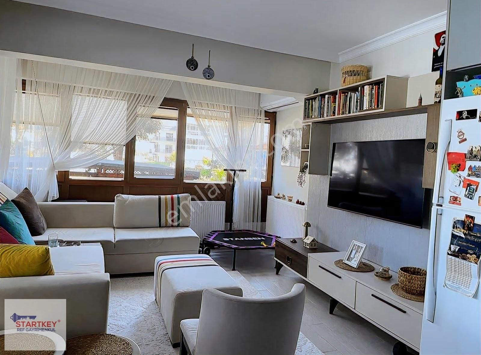 Yenifoçada Full Tadilatlı, Eşyalı Bahçe Katı 2+1 Daire - Görsel 6