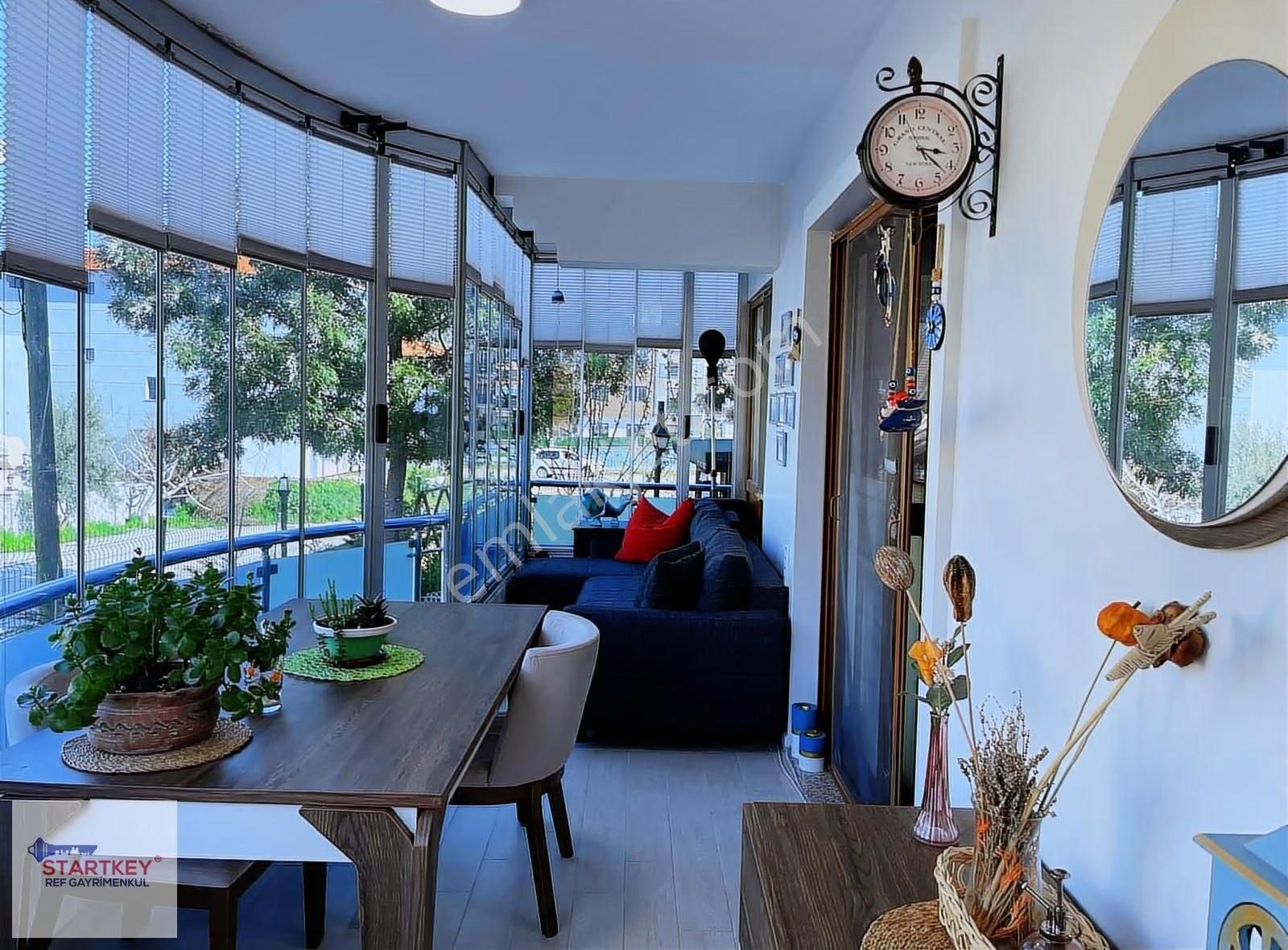 Yenifoçada Full Tadilatlı, Eşyalı Bahçe Katı 2+1 Daire - Görsel 2