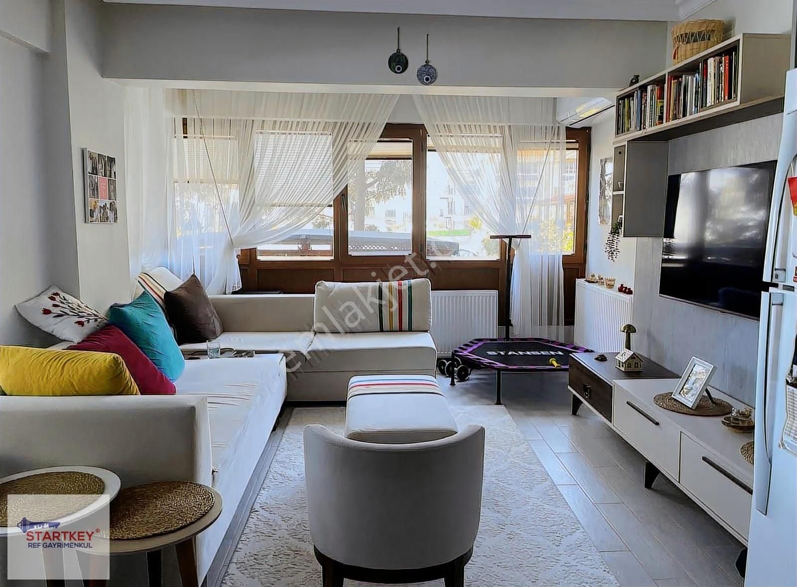 Yenifoçada Full Tadilatlı, Eşyalı Bahçe Katı 2+1 Daire - Görsel 11