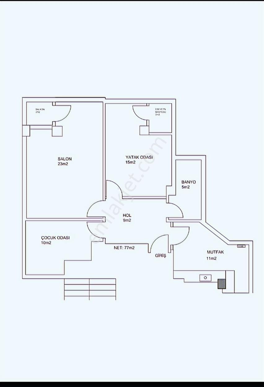 Fırsat Satılık, 2+1 ,eda Sitesi,taşdelen Merkez - Görsel 18