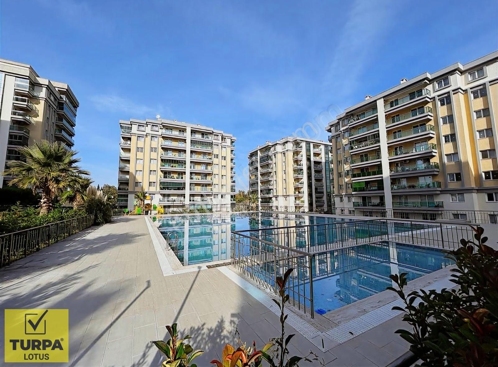 Turpa Lotustan Ali Pehlivanoğlunda Havuz Cephe 1+1 Kiralık Daire - Görsel 16