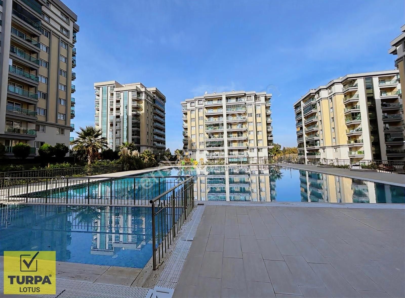 Turpa Lotustan Ali Pehlivanoğlunda Havuz Cephe 1+1 Kiralık Daire - Görsel 14