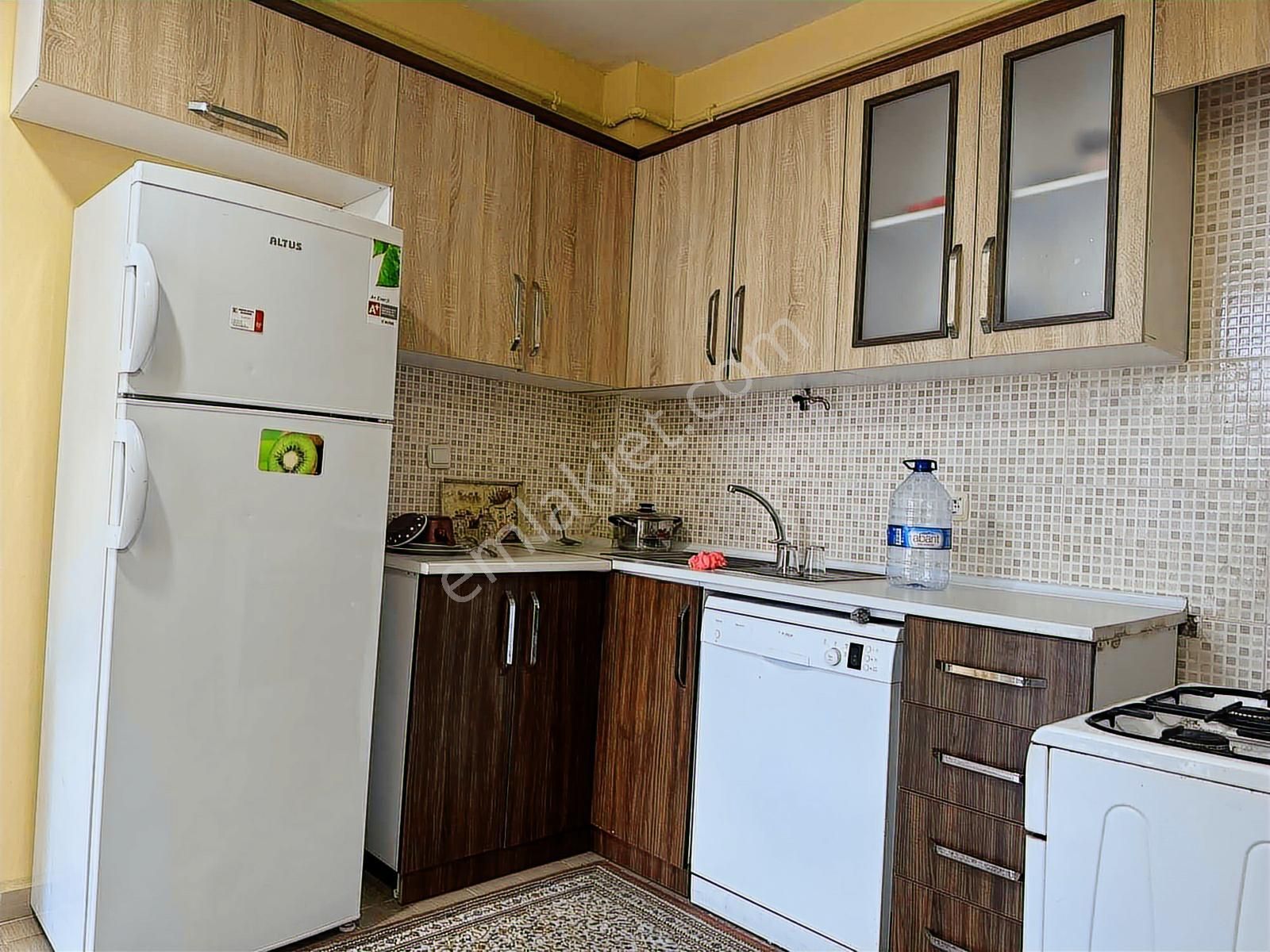 Truva Emlak*tan 3+1( Eşyalı Kıralık Daıre Halk Eğitime Dibinde)