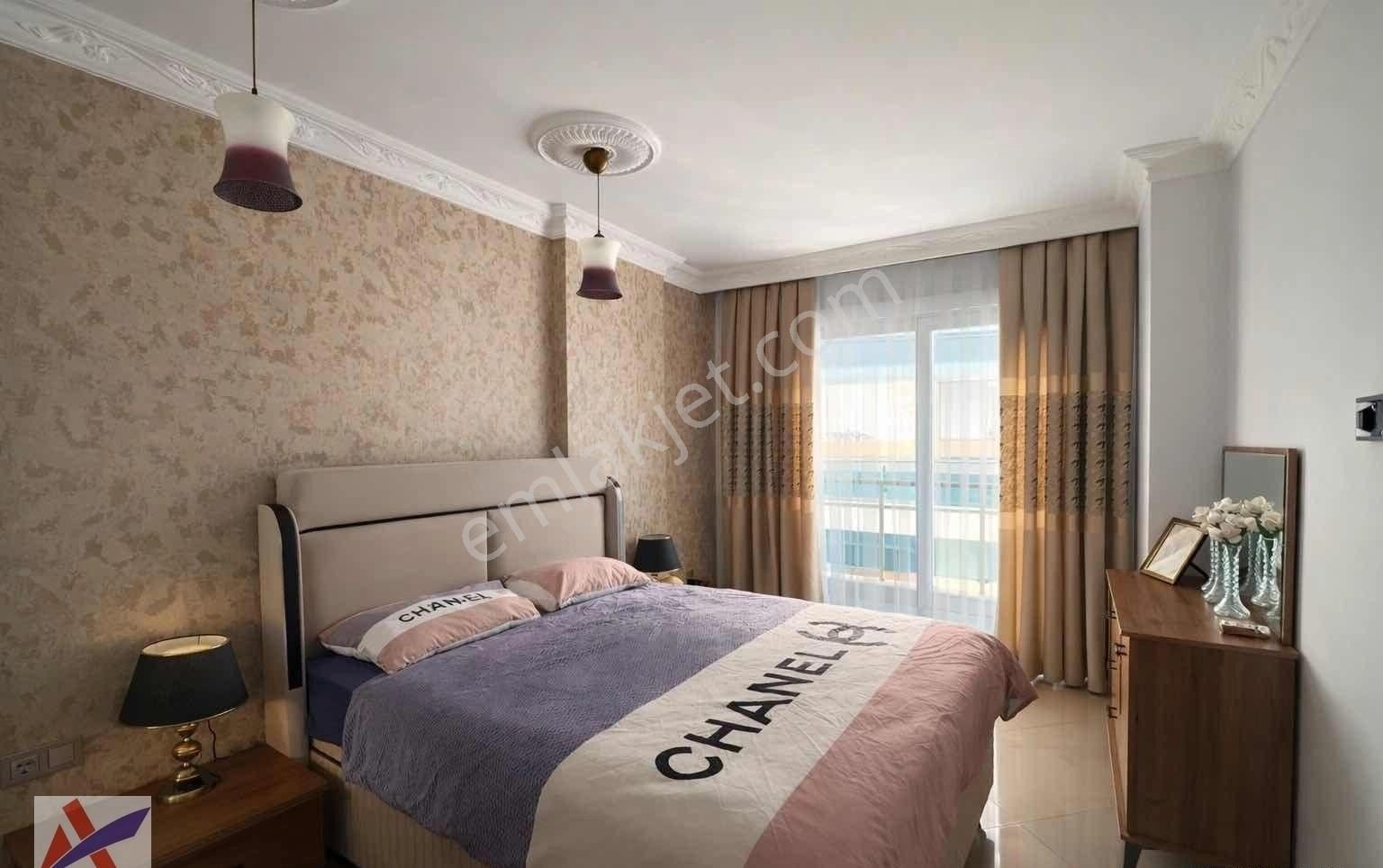 Mahmutlar Avm'nin Yanında 1+1 Lüx Eşyalı Kiralık Daire - Görsel 2