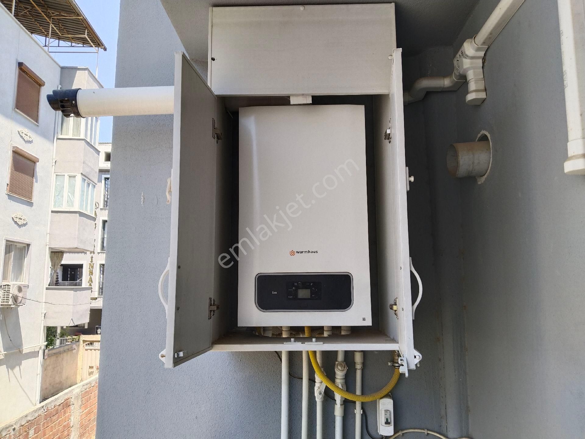 Bergama Doğalgazlı Üçlü Ankastre Setli Asansörlü 1+1 Ara Kat Kiralık Daire - Görsel 19