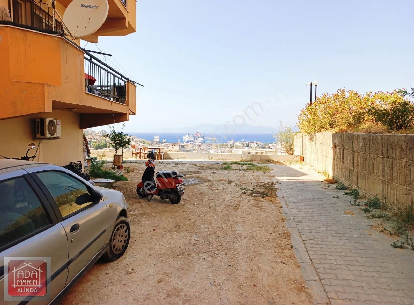 2+1 Deniz Manzaralı Bahçeli Satılık Daire - Görsel 3