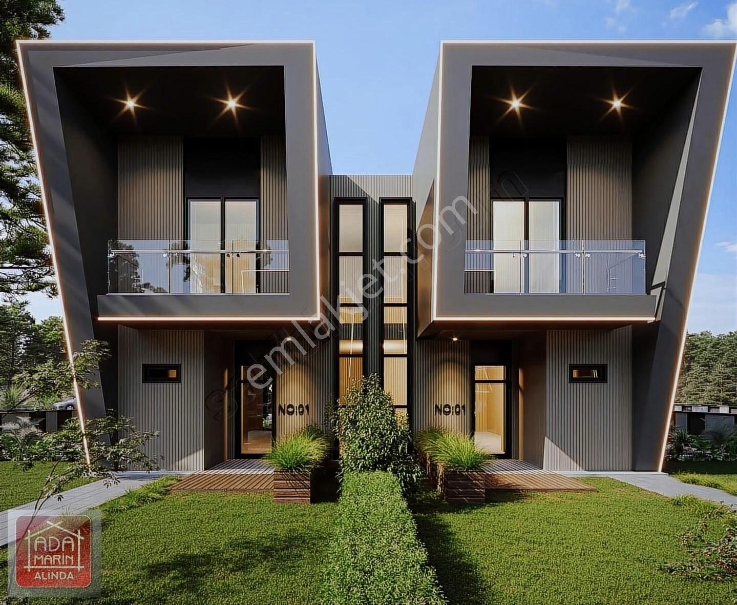 Denize 600mt Lüx Sitede Elektriğini Kendi Üreten 3+1 Villa - Görsel 8