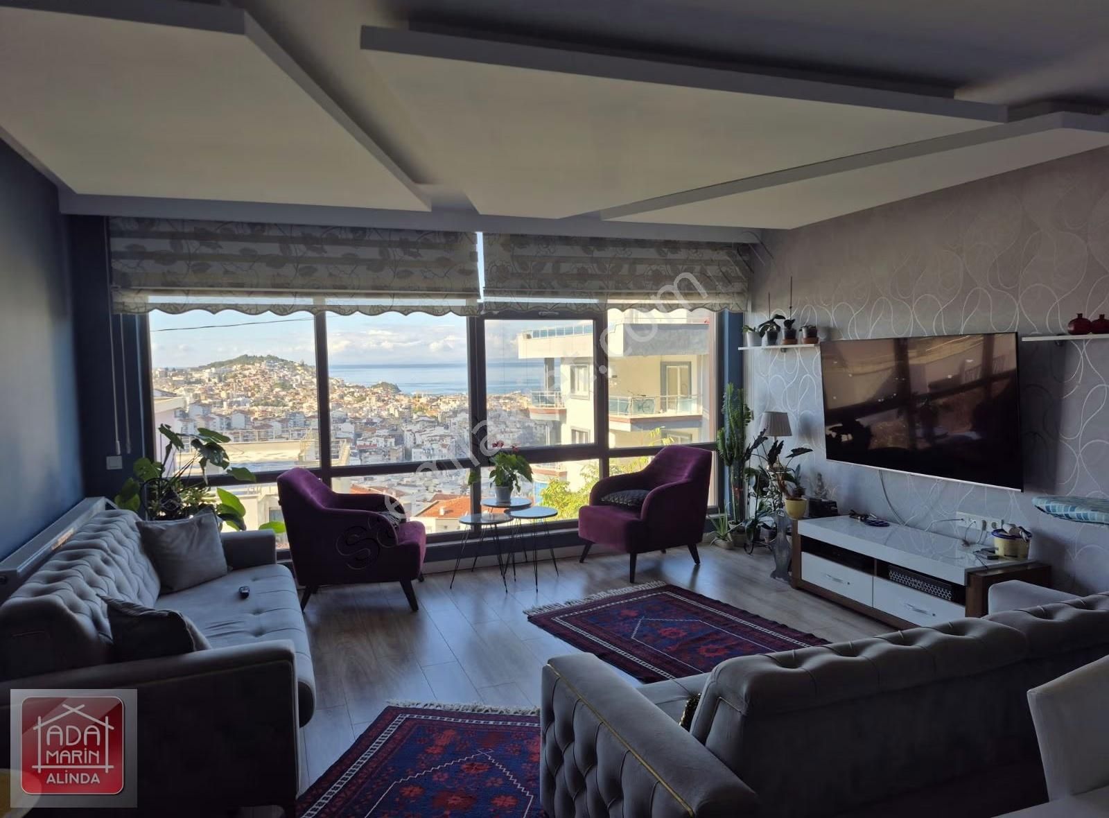 Harika Deniz Manzaralı Satılık Rezidans 3+1 Daire