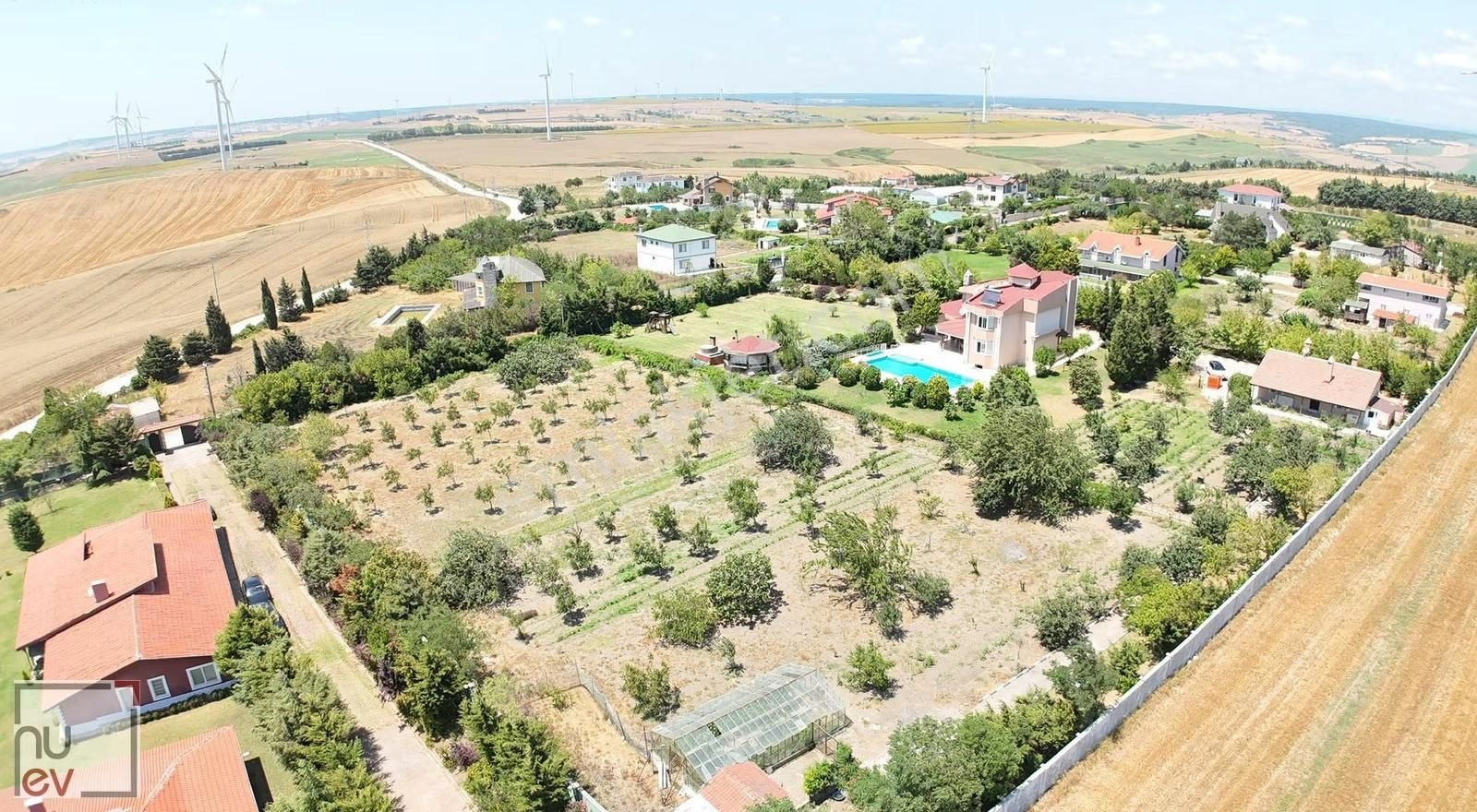 Müstakil Geniş Bahçe Ve Özel Havuzlu Kiralık -nuev - Görsel 10