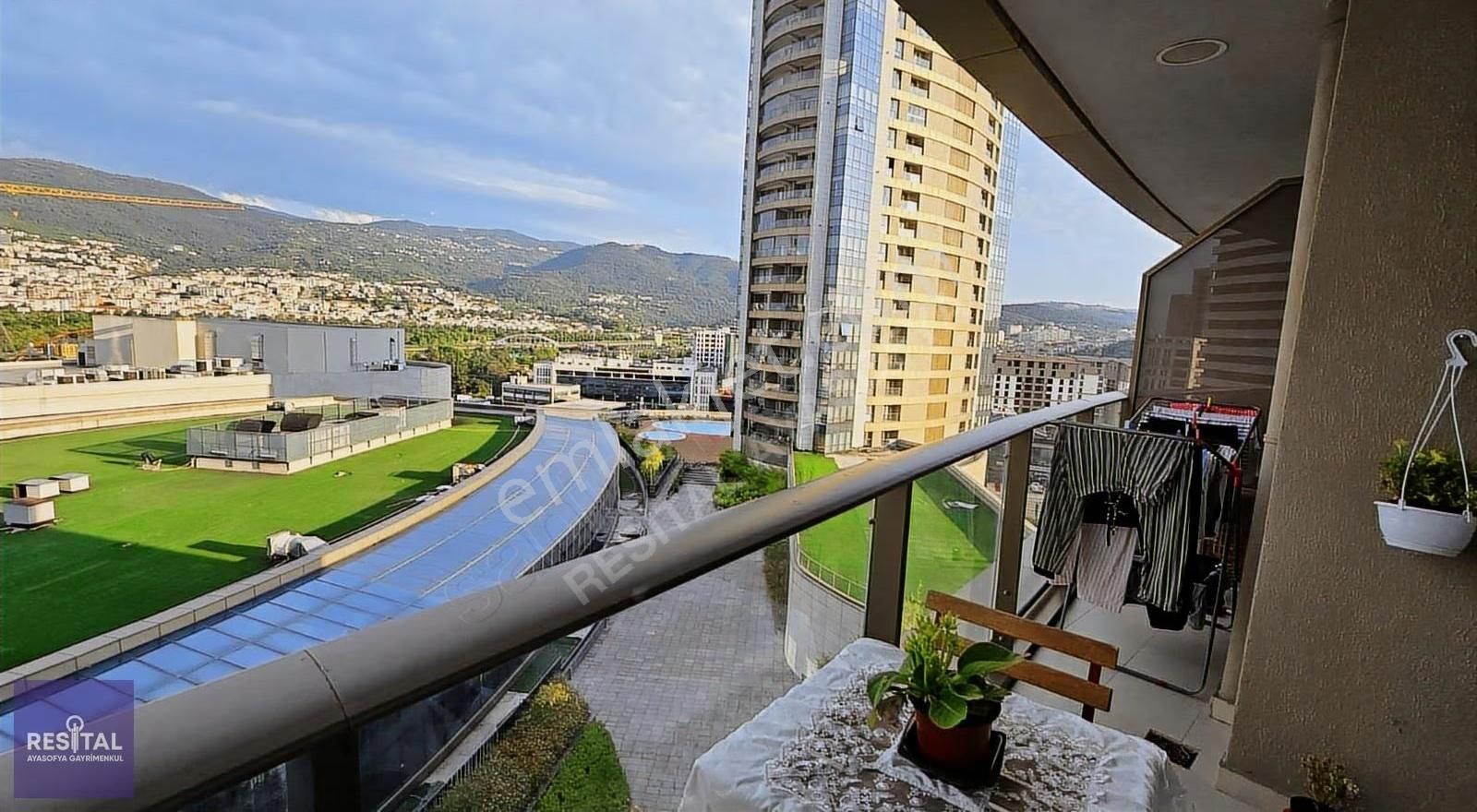 Sur Yapı Marka'da Uludağ Manzaralı Eşyalı 1+1 Kiralık Daire - Görsel 12