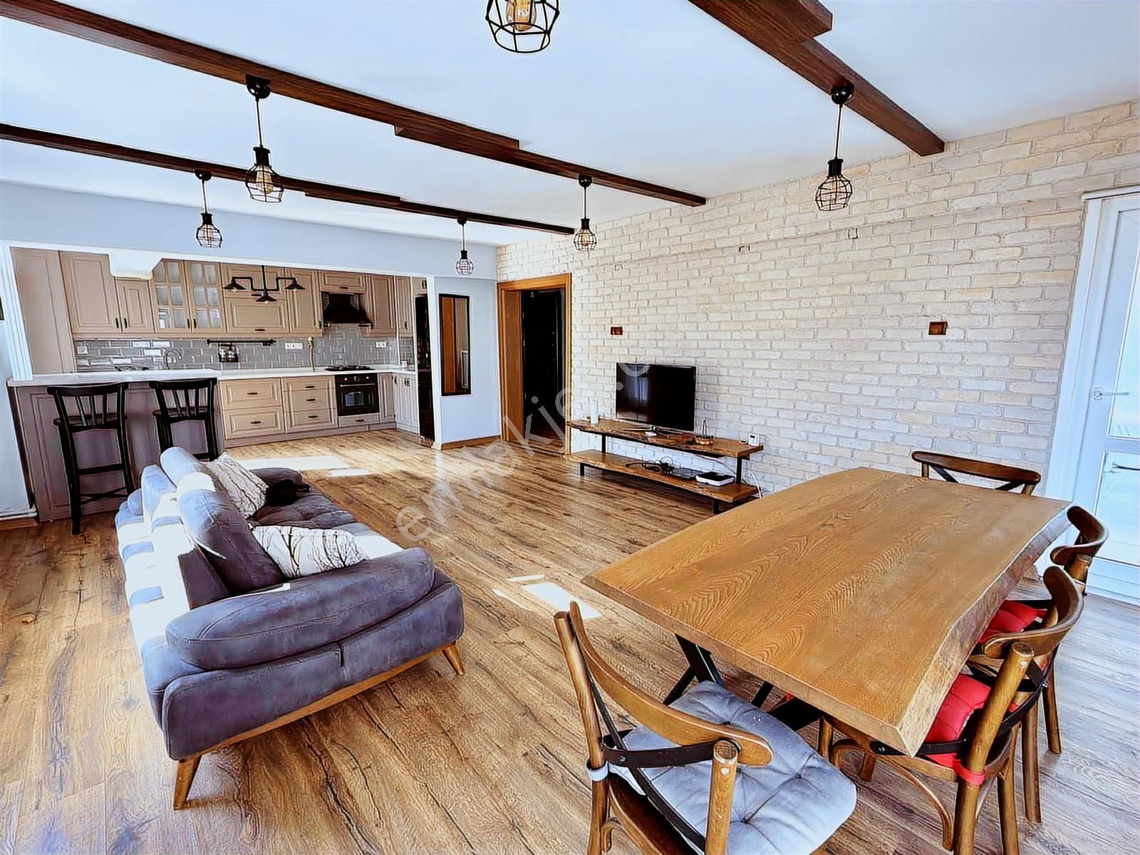 Bornova Erzene Ata Durağında 3+1 Modern Eşyalı Kiralık Daire - Görsel 7