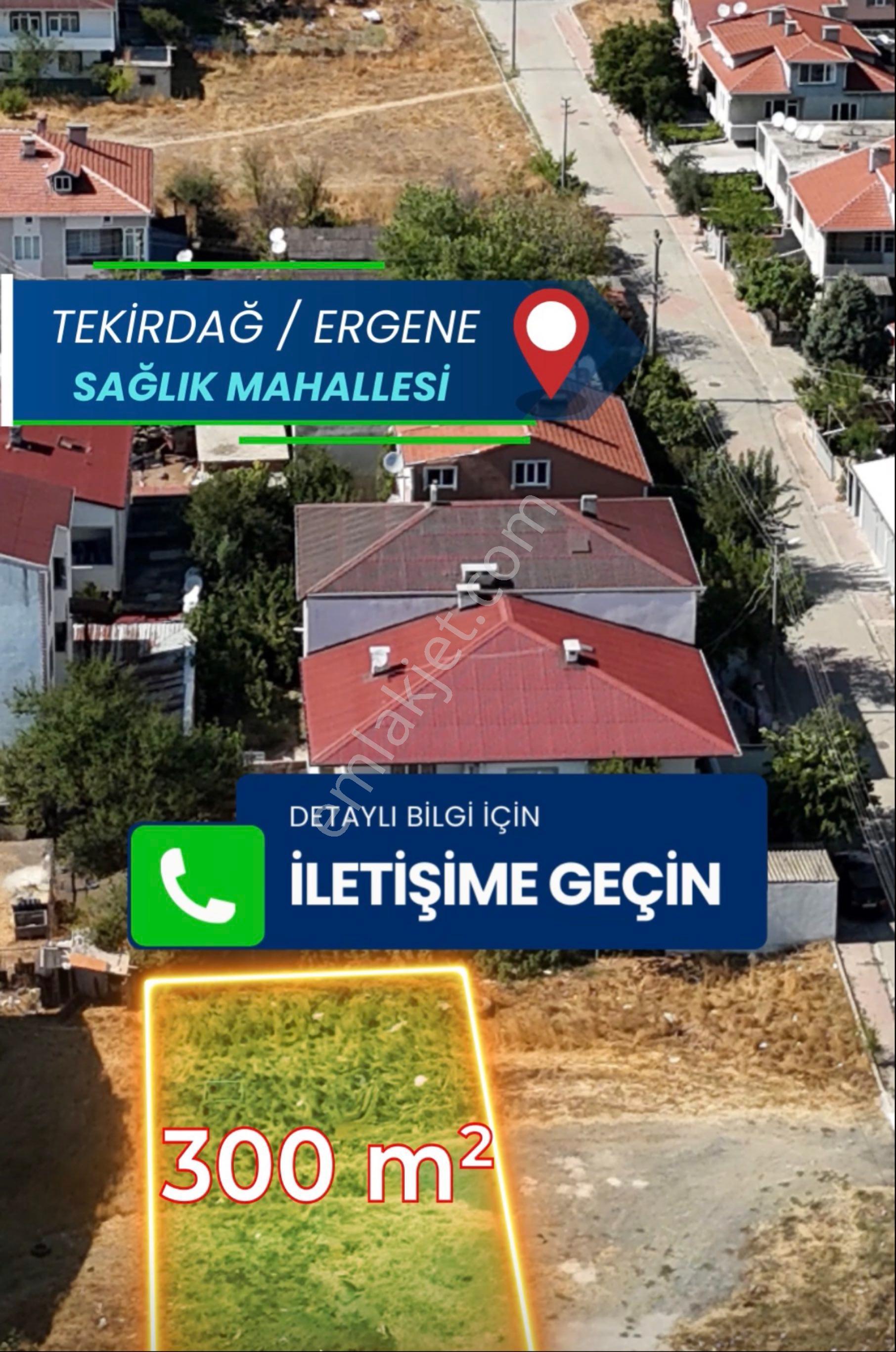 Ergene Sağlık Mah. Ana Yola Yakın İmarlı 300 M² Yatırımlık Fırsat Arsa