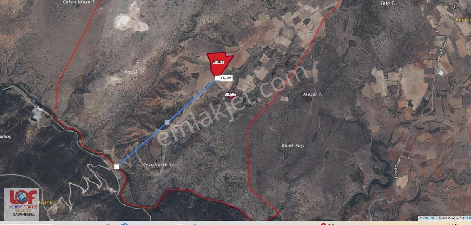 Lobby Fortis'ten Bekilli Yahyalar Mahallesinde Satılık Tarla - Görsel 2