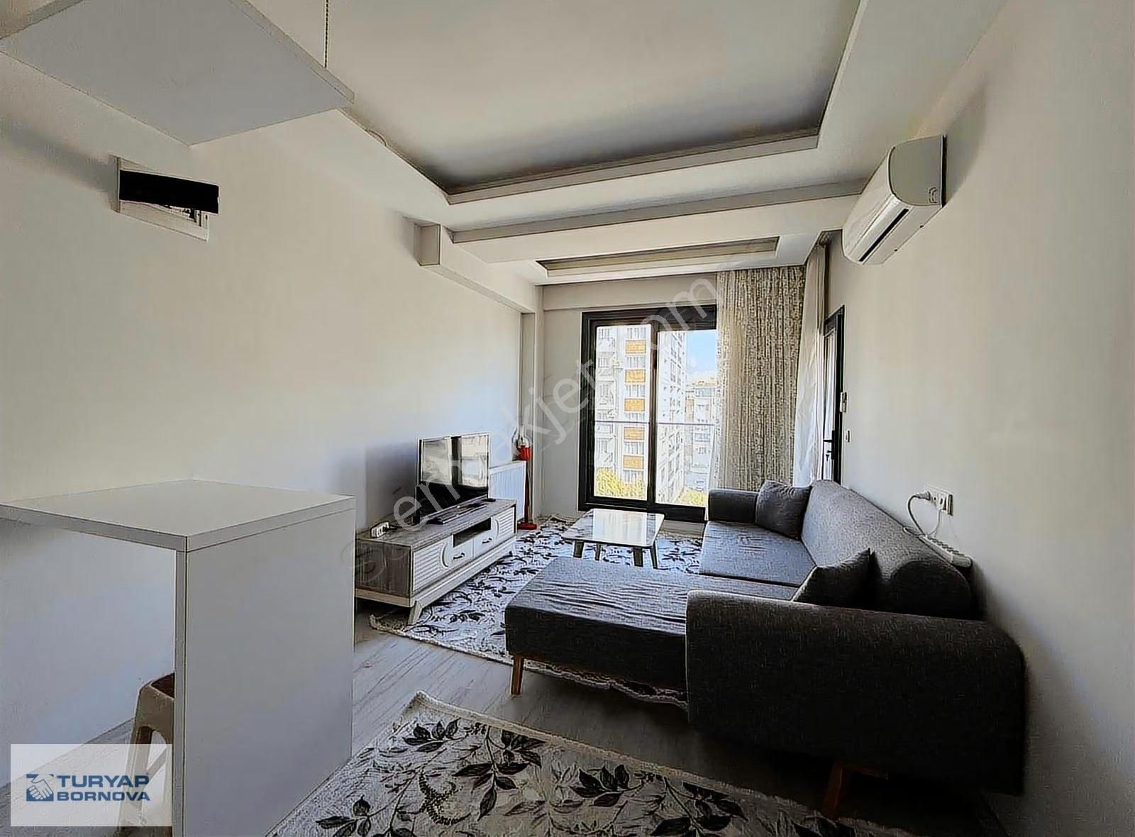 Turyap'tan Havuzlu, Site İçerisinde Eşyalı Kiralık 1+1 Daire - Görsel 14