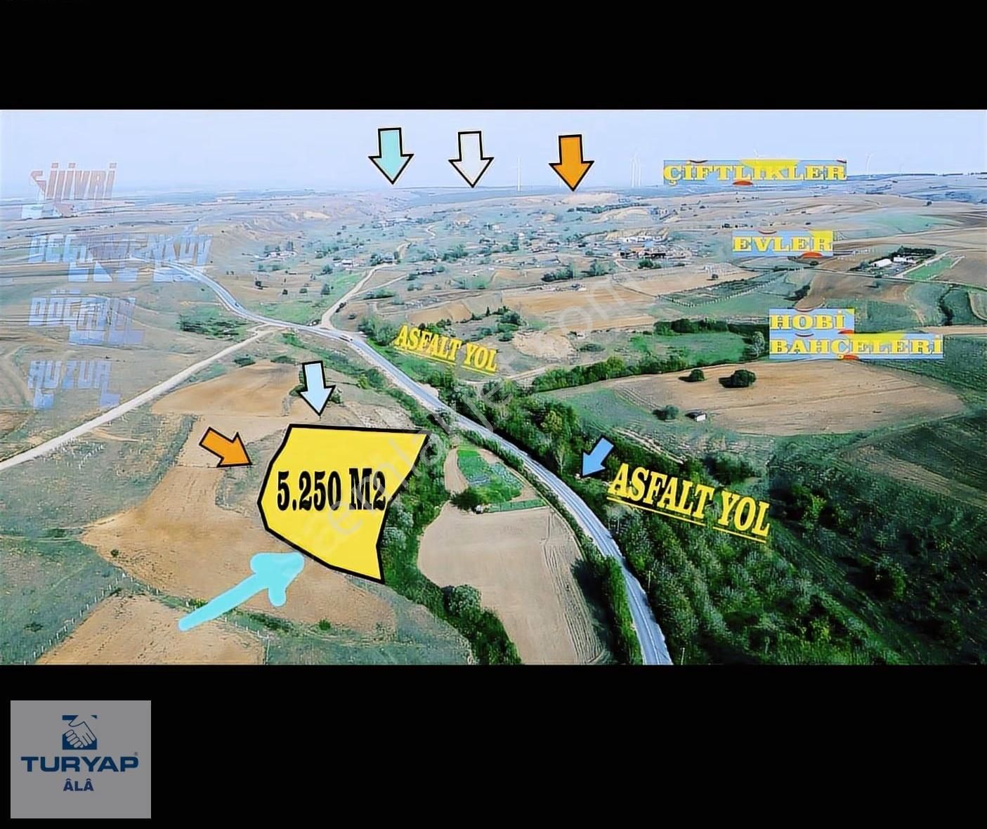 Turyap Alâ Ahmet Erdoğan'dan Silivri'de Acil Satılık Arsa - Görsel 6