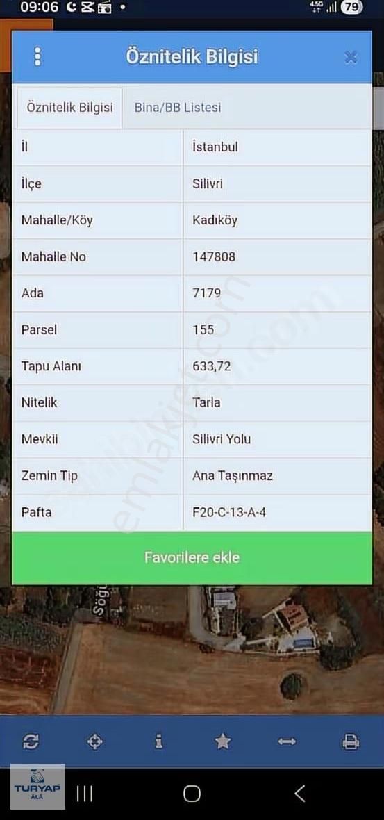 Turyap Alâ'dan Silivride Villâların Ortasında Acil Satılık Arsa - Görsel 3