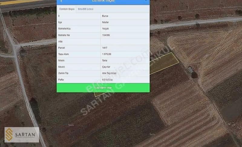 Yolçatıda Tokiye Ve E5 Karayoluna Yakın Satılık Tek Tapu Tarla - Görsel 5