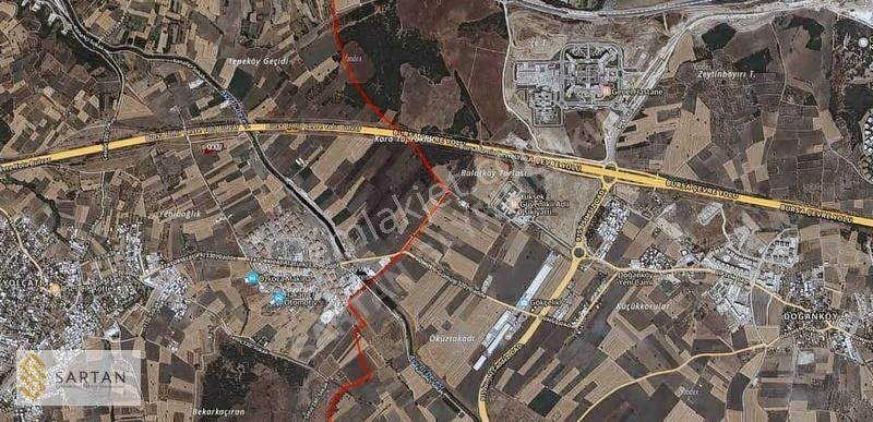 Yolçatıda Tokiye Ve E5 Karayoluna Yakın Satılık Tek Tapu Tarla - Görsel 9