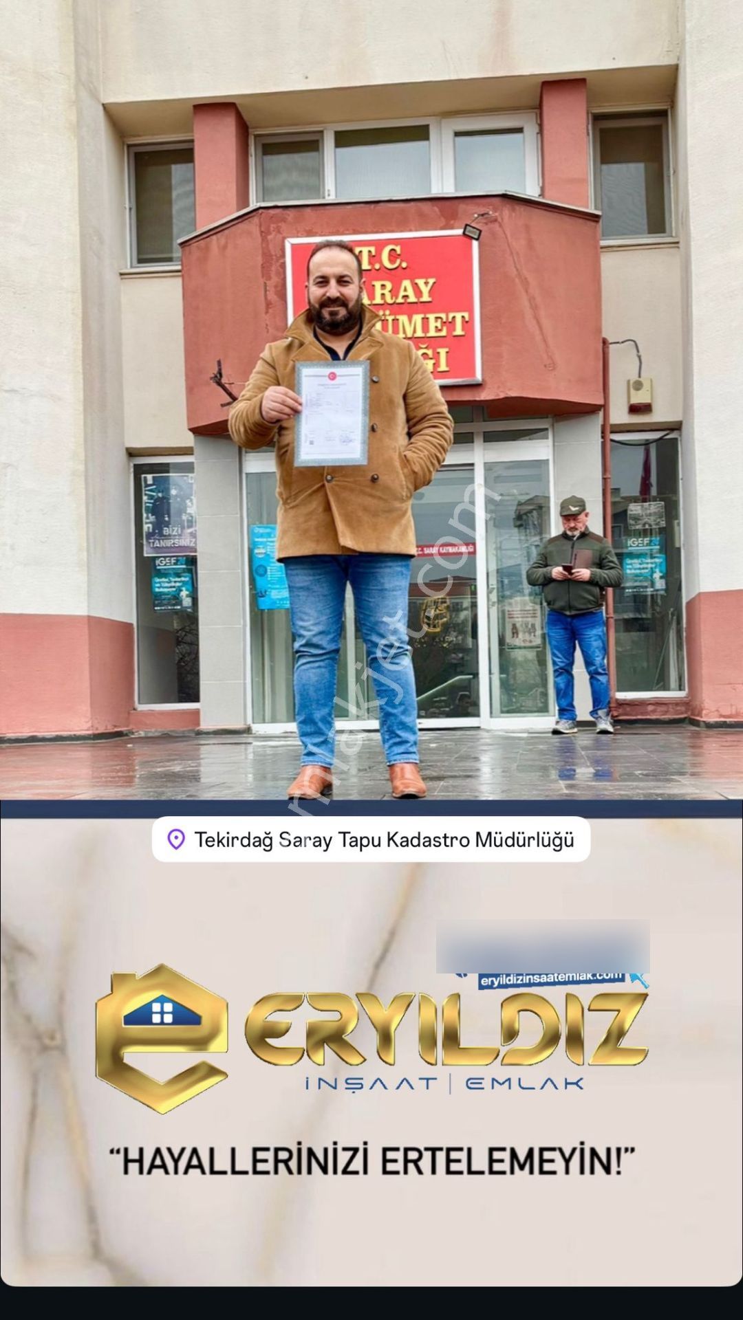 **eryıldız İnşaat'tan**merkezi Konumda İskanlı Kapalı Otoparklı Lüks 1+1** - Görsel 34