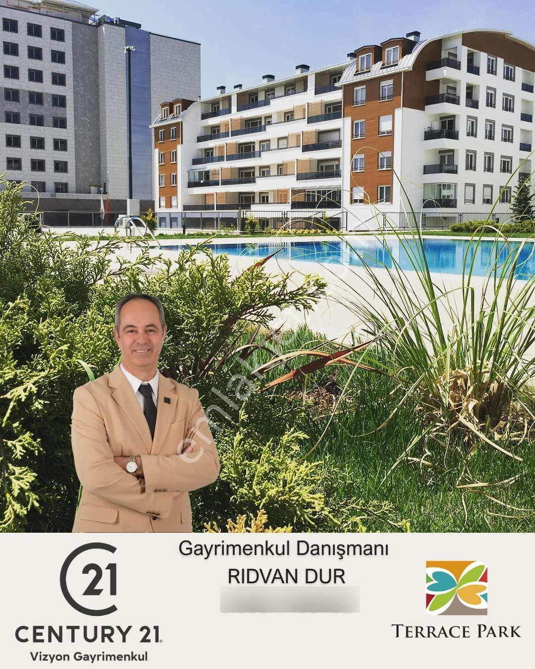 Century 21 Vizyon'dan Terrace Park Sitesinde 3+1 Lüks Kiralık Daire - Görsel 35