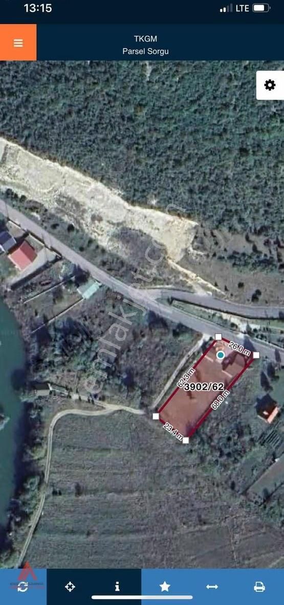 Ağva'nın En Güzel Bölgelerinden Bucaklı Da 1.610m2 Cd Üstü - Görsel 4
