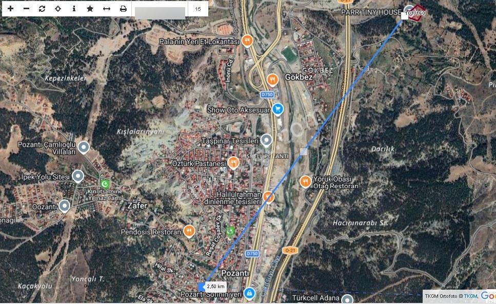 Pozantı Gökbez Yaylasında 1.445m2 Paylı Mülkiyet Tapulu Satılık - Görsel 4