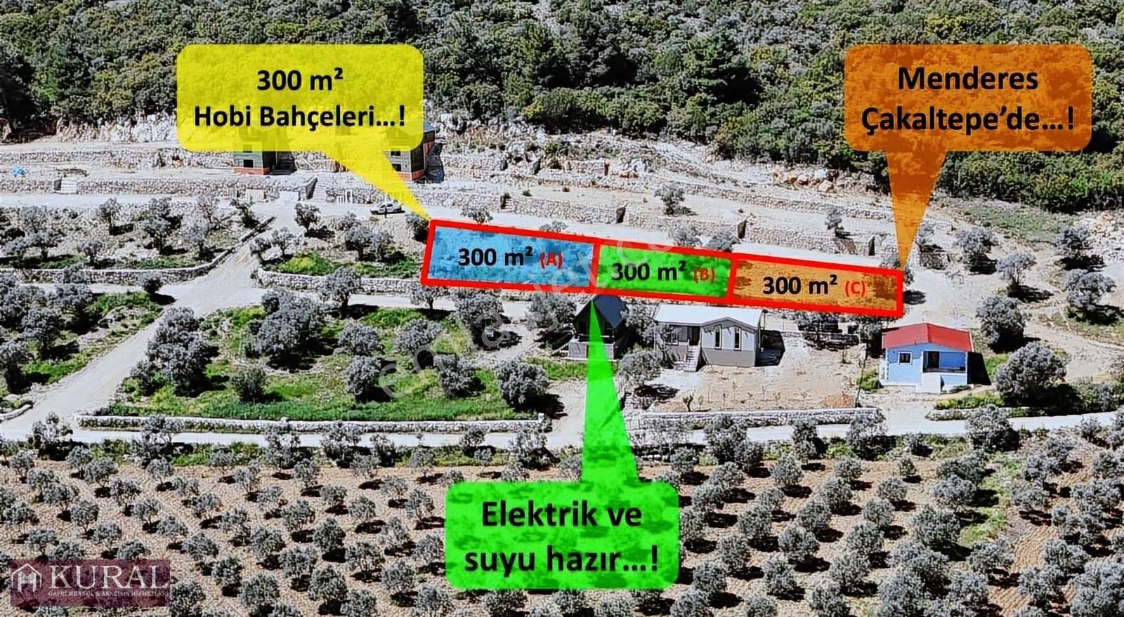 İzmir Menderes Çakaltepe300m2 Noter Satış Elektrik Su Manzaralı - Görsel 5