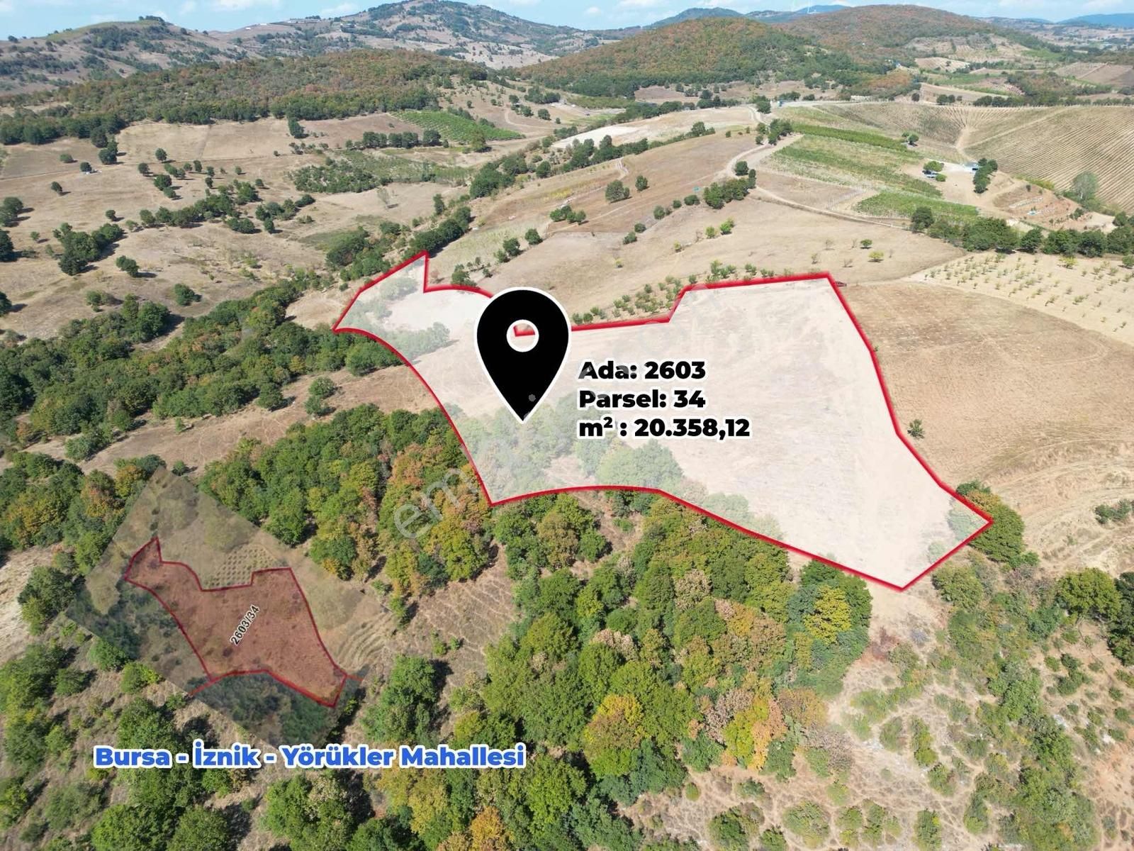 2m Yatırım'dan İznik Yörükler Mah Satılık Tarla - Görsel 19