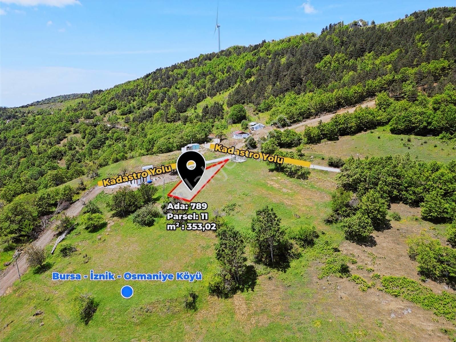 2m Yatırım'dan Bursa İznik Konut İmarlı Arsa - Görsel 12